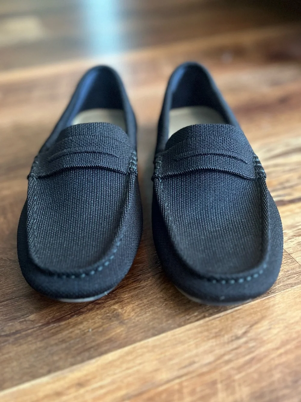 Rothy's The Daily Driver in Black Knit Slip-On Loafers size 8 Women’s - Picture 5 of 13